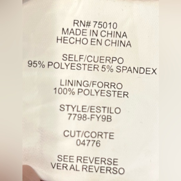 Blush and Black Floral Dress - Junior size 3 - Picture 6 of 9